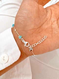 PULSERA CORI AQUA - AB - comprar online