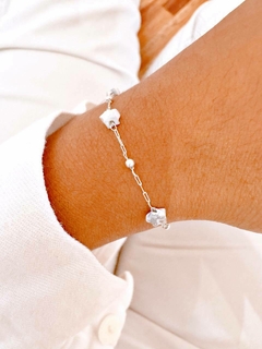 PULSERA ESTRE BLANCO - AB - comprar online