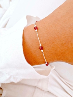PULSERA CIRCLE BORDO - AB