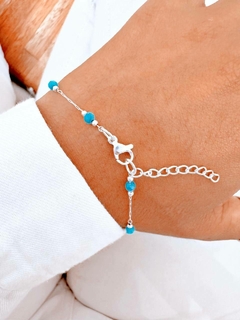 PULSERA CIRCLE TURQUESA - AB - comprar online