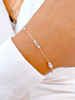 PULSERA CIRCLE BLANCO - AB