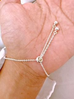 PULSERA AJUSTABLE CORAZON - AB - comprar online