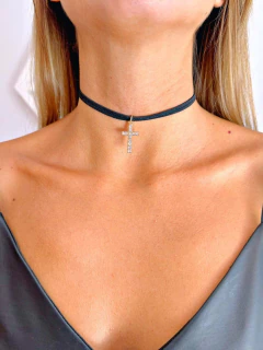 CHOKER CRUZ GOLD - FANTASIA