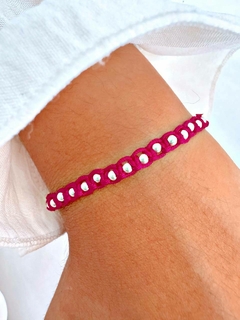 PULSERA HILO LUCKY XS MAGENTA - PL - comprar online