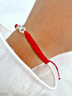 PULSERA HILO INFINITO ROJA - PL en internet