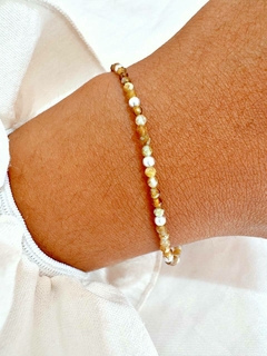 PULSERA EIRA OLIVA - PL - Hosanna Joyas