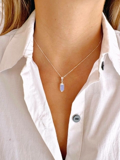 CONJUNTO PENDULO PIEDRA LUNA - PL