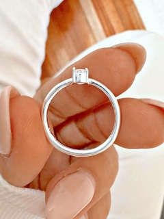 ANILLO OVAL LISO - PL en internet