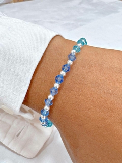 PULSERA DEGRADE BLUE - AB - Hosanna Joyas