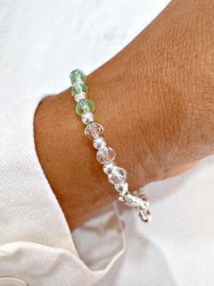 PULSERA DEGRADE GREEN - AB - Hosanna Joyas