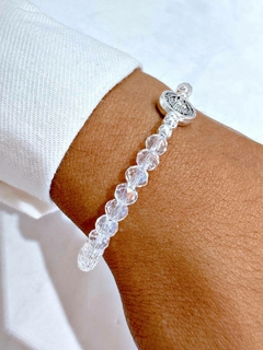 PULSERA ACRILiC BENITO TRANSPARENTE - AB - comprar online