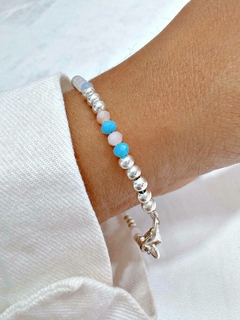 PULSERA THREE BALLS PASTEL - AB en internet
