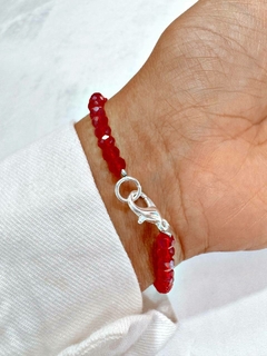 PULSERA ACRILIC ROJO - AB - comprar online