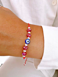 PULSERA ACRILIC CON OJITO - AB