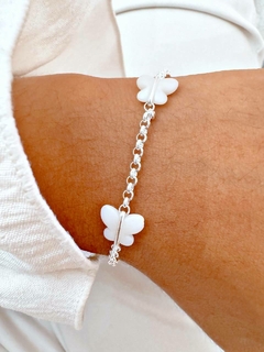 PULSERA MARIPOSA LIGHT - AB - Hosanna Joyas