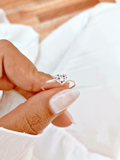 ANILLO MINI CUORE COLORS - PL - comprar online