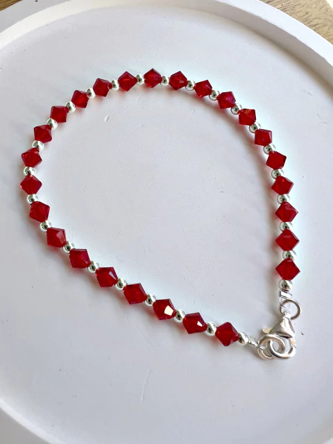 PULSERA SWAROVSKI RED - PL - comprar online