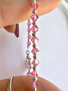 PULSERA SWAROVSKI PINK CORAZÓN - PL - tienda online