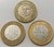 Lote 3 Moedas de 1 Real