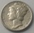USA 1 dime, 1945 Prata - comprar online