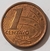 Moeda 1 Centavo Real 1999