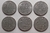 Lote 6 Moedas 10 Cruzeiros Diversas