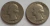Lote 2 Moedas Quarter Dólar USA