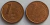 Lote 2 Moedas 1 Centavo Real 2002 e 2004