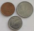 3 Moedas Brasileiras Diversas