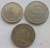 Lote 3 Moedas Brasileiras Diversas