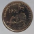 Imagem do Cartela com 3 Moedas da Eritreia