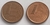 Lote com 2 Moedas 1 centavo real - 1998 e 2001