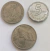 Lote 3 Moedas Diversas