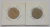2 Moedas 50 centavos 1945 e 1946 Getúlio Vargas com reversos inclinados - comprar online
