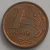 Moeda 1 Centavo Real 1999
