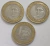 Lote 3 Moedas 1 real - Direitos Humanos ( DH ) , 1998 alpaca e 1999 alpaca - comprar online