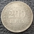 Moeda 200 réis 1877 - comprar online
