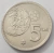 Espanha 5 pesetas, 1980 - 81 dentro da estrela
