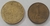 Lote 2 Moedas Estrangeiras Diversas