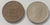 Lote 2 moedas estrangeiras diversas