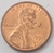 USA 1 cent, 1991 1 Cêntimo Lincoln S/Marca de Cunhagem