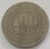 Moeda 100 réis 1886 Fundo Linhado - comprar online