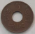 Palestina Britânica 5 mils, 1942 - bronze - comprar online