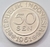 Indonésia 50 sen, 1961 - alumínio - FC