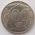 Itália 100 liras, 1996
