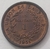 Bolívia 1 boliviano, 1951 - Cunhagem "KN" - Kings Norton, Birmingham