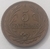 Uruguai 5 centésimos, 1951 - Cobre
