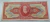 Cédula de 100 Cruzeiros c/ carimbo de 10 centavos MBC