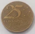 Moeda 25 Centavos Real 1999