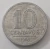 Moeda 10 centavos 1960 - Cunhadas 624.000 - alumínio